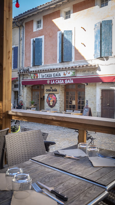 Restaurant avec terrasse Dieulefit,