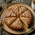 amandin recette gâteau moelleux découpé