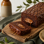 cake chocolat praline fondant et glaçage rocher