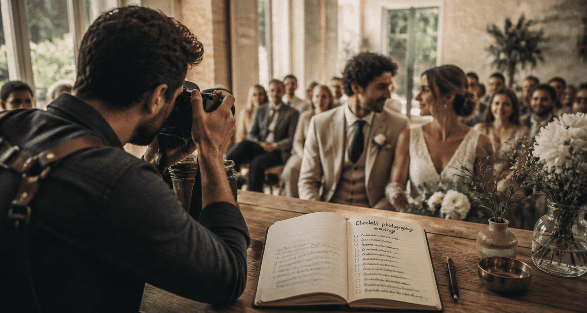 comment choisir son photographe de mariage couple regard checklist