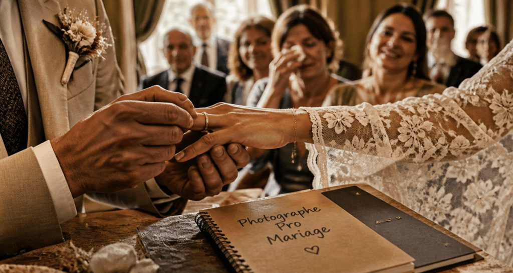 photographe pro mariage main alliance émotion