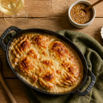 recette poulet gaston gérard cyril lignac gratinée en plat en fonte