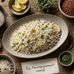 riz en accompagnement recettes vue d'ensemble