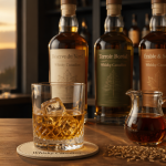 whisky canadien verre bar sirop érable