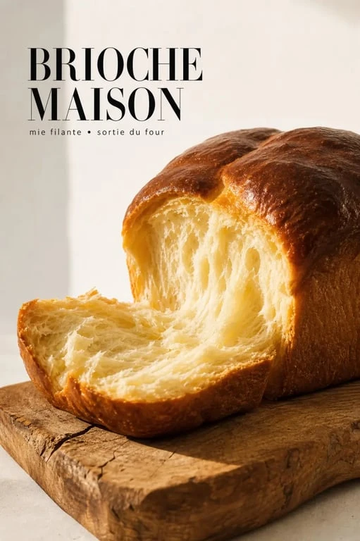 Recette brioche facile sans machine maison dorée et moelleuse