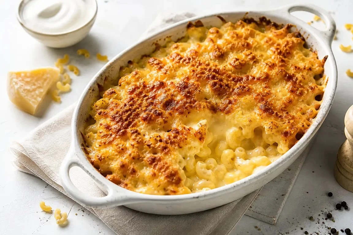 Gratin de coquillettes facile et pas cher, recette économique et réconfortante