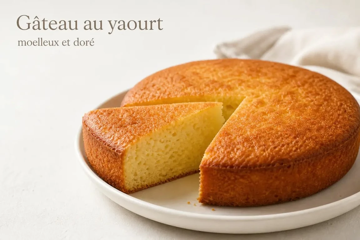 Gâteau moelleux réalisé avec un seul œuf, recette simple et rapide