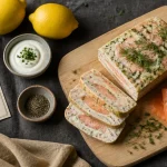 entrees froides : terrine de saumon aux herbes fraîches
