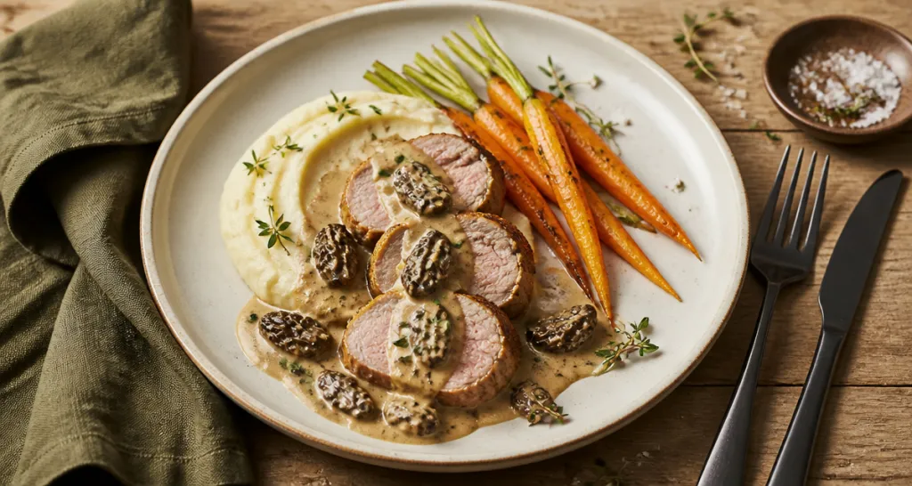 recette filet mignon de veau gastronomique assiette gourmande