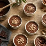 semoule au chocolat maison en ramequins