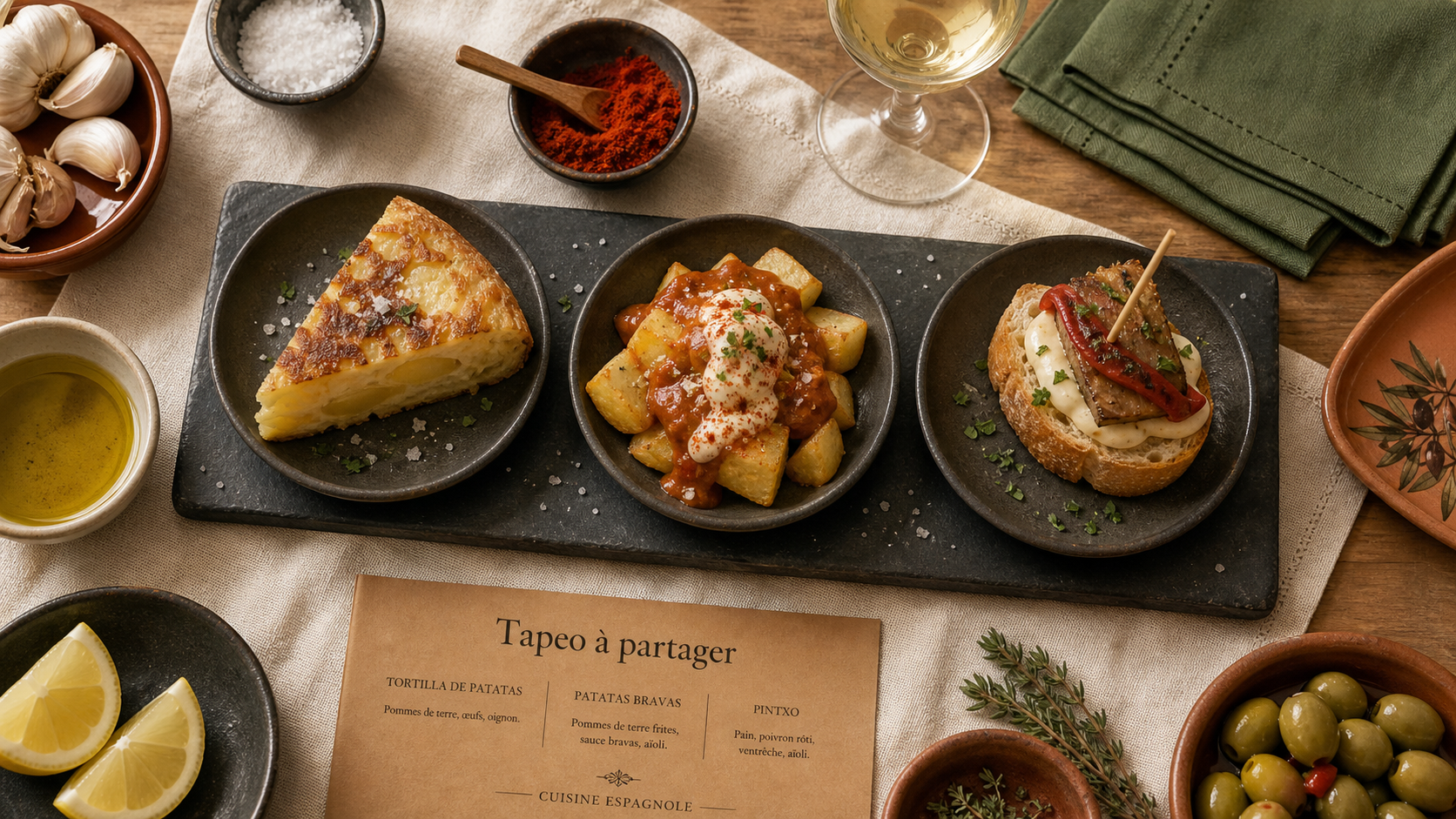 Tapas espagnols : 4 recettes authentiques pour un apéro réussi