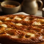 Tarte aux sucres du nord, tarte au sucre du Nord sortie du four