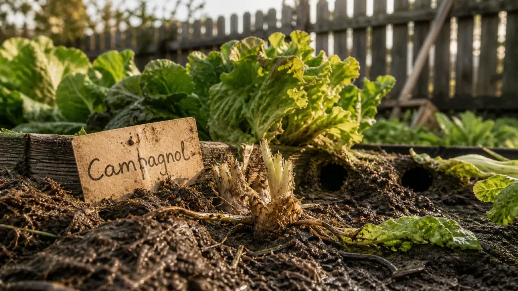 Campagnols au jardin : galeries et signes de présence entre les salades