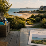 Maison en bord de mer en Bretagne avec vue mer, plage à pied