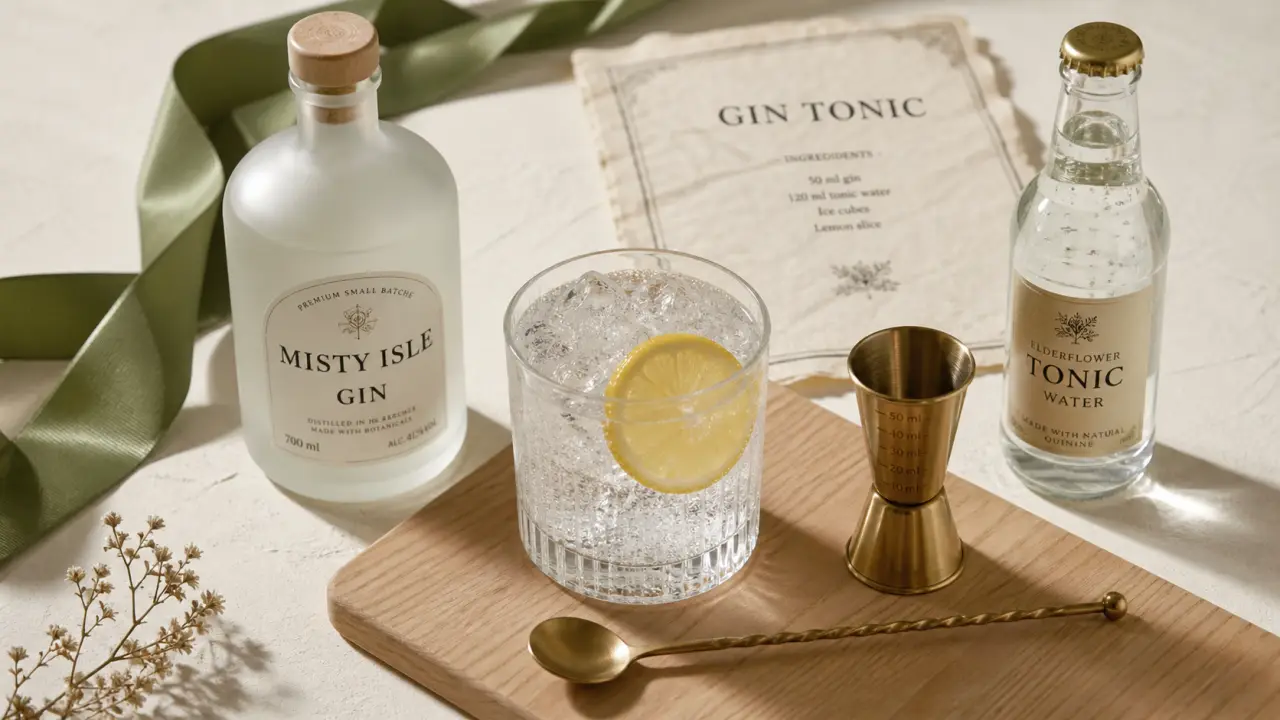 Photo gin cocktails : dosages précis pour Gin Tonic et Negroni