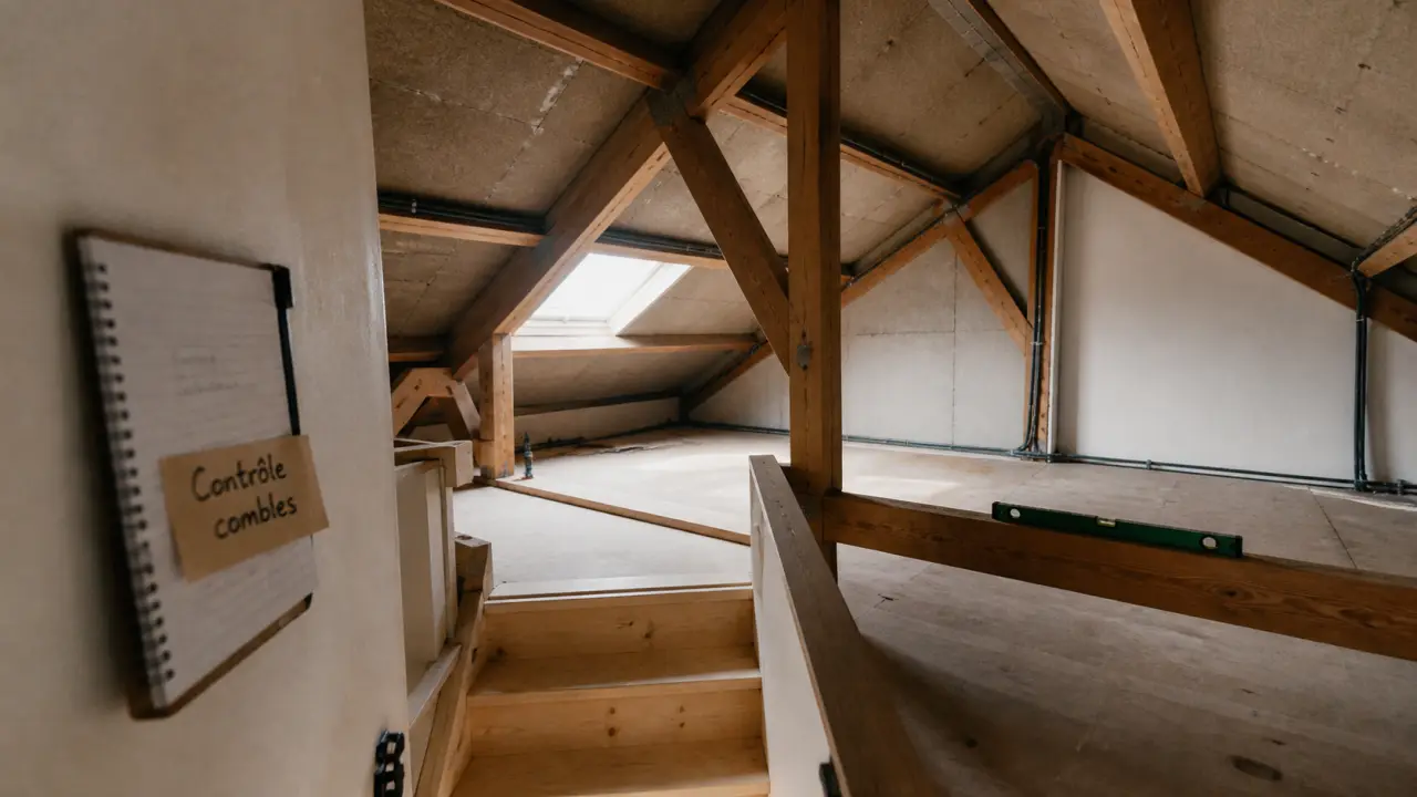 Aménager des combles : combles aménageables 1,80 m et isolation sous rampants