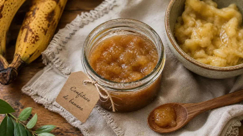 Confiture de banane maison : la recette inratable pour transformer vos fruits trop mûrs