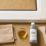 Enlever colle sur pvc fenetre : huile, alcool ou acétone sans dégâts
