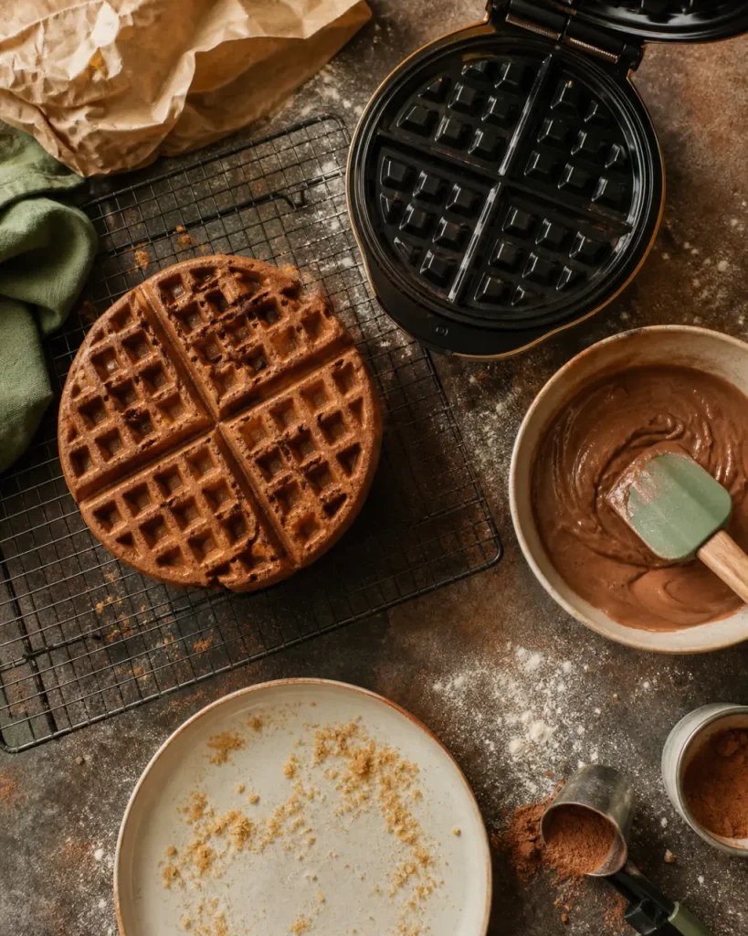 Gaufre chocolat : 180-200°C et 5 réflexes pour un cœur moelleux