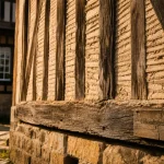 Maison en colombages : ossature, hourdage au torchis