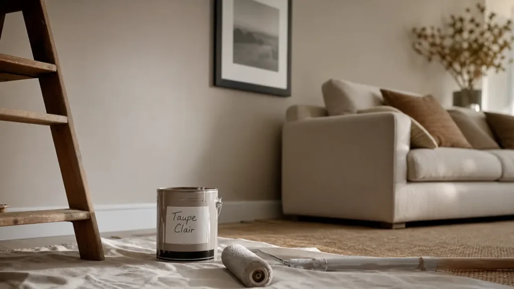 Peinture taupe : choisir la bonne nuance entre taupe clair, taupe gris et taupe brun