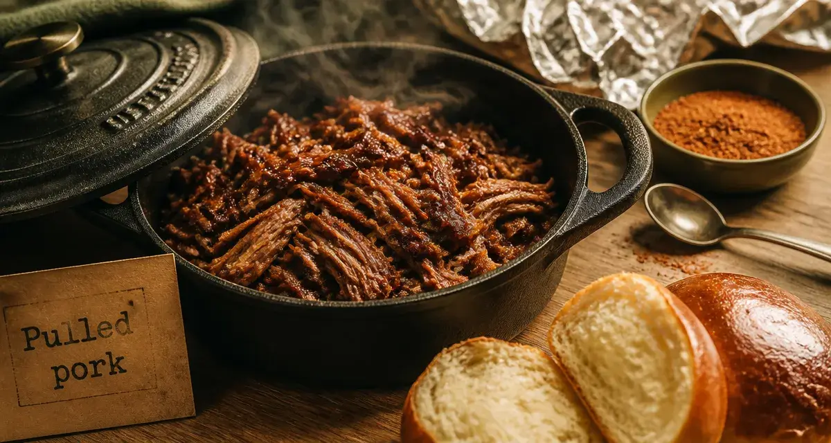Recette pulled pork maison au four : viande fondante et effilochée