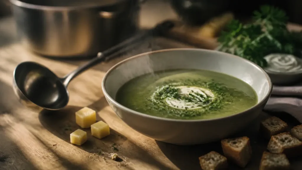 Soupe de haricots verts : 25 minutes de cuisson pour un velouté lisse